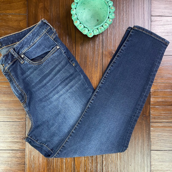 Kut from the Kloth Donna High Rise Ankle Skinny Jeans Size 16 - Picture 5 of 14